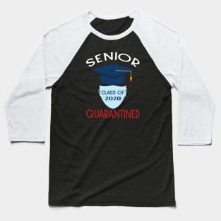 Senior Class of 2020 Quarantine Baseball T-Shirt